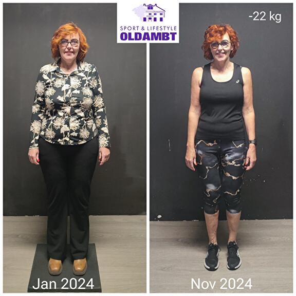 Carla -22 kg lichter door afslank programma T Kan Minder 